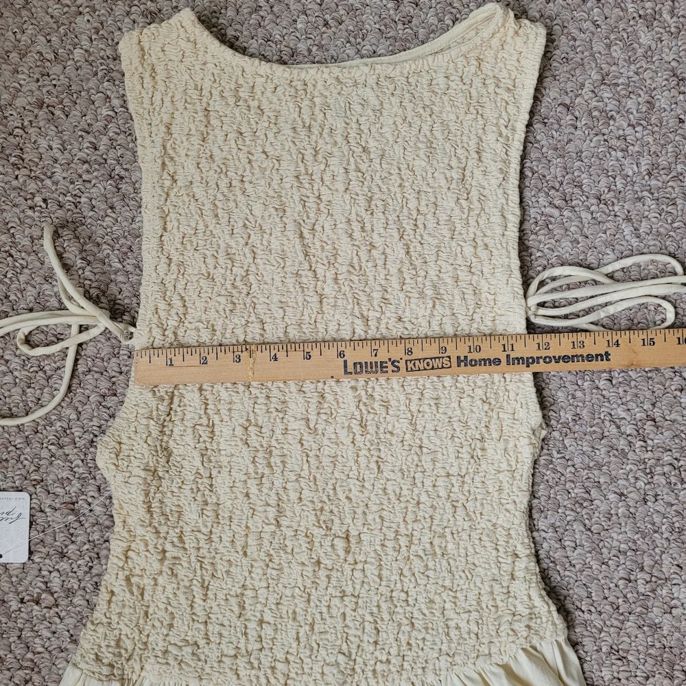 Free People Cream Tiered Maxi Dress - Picture 11 of 13